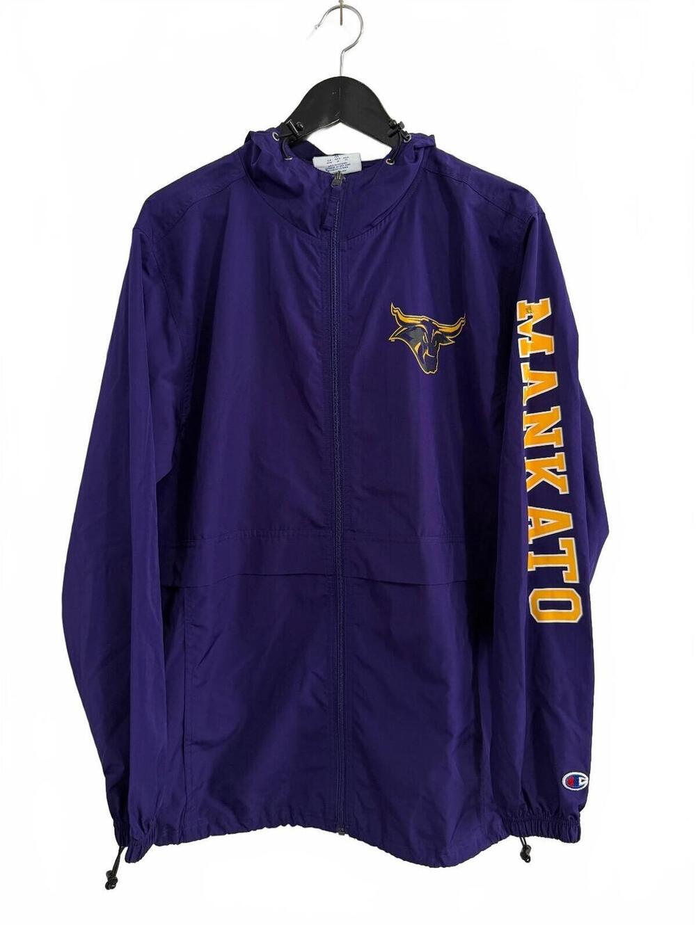 Minnesota State Mankato Mavericks Windbreaker Size Medium